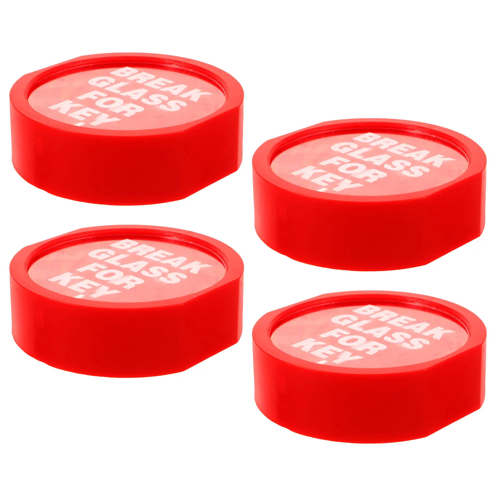 4 stuks Outdoor Key Lock Box Wall Mount Emergency Fire voor sleutels Container Breekbaar voorpaneel