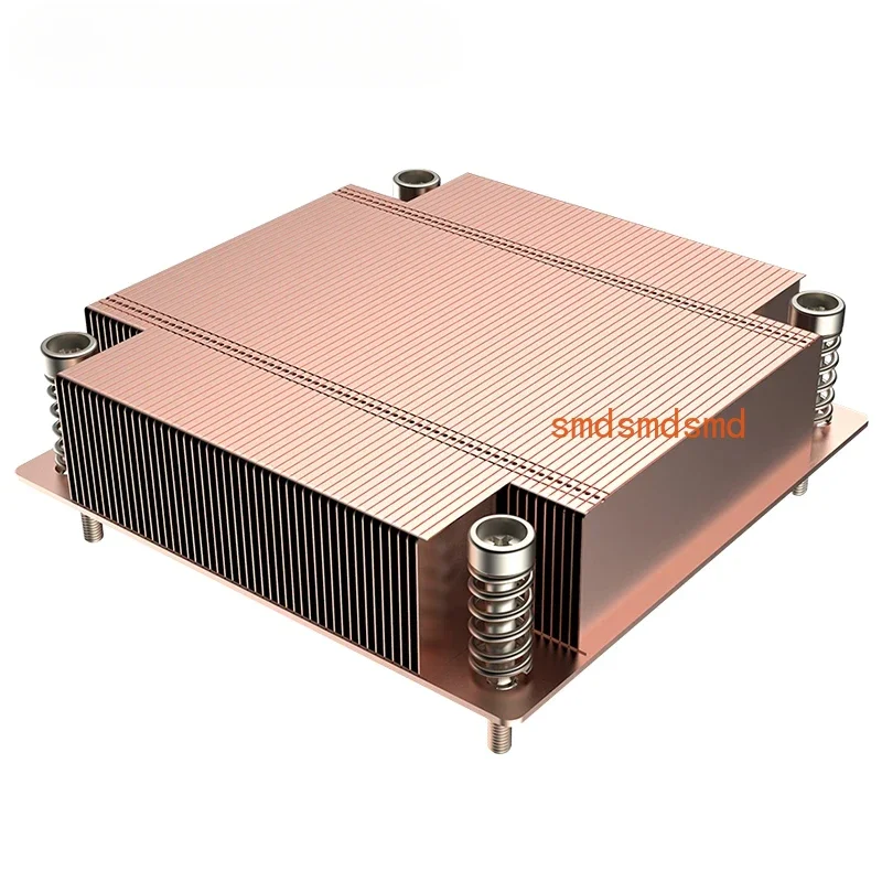 

Новый пассивный безвентиляторный процессорный кулер 1U для Intel LGA1700 78x78 мм, расстояние между отверстиями 200 Вт TDP