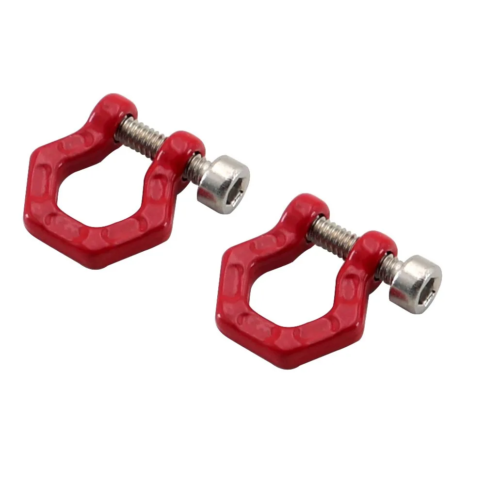 Fcx18 Lc80 トラクサス Trx4m ディフェンダー軸 Scx24 アップグレード U リング牽引フックフロントとリアバンパー牽引フック