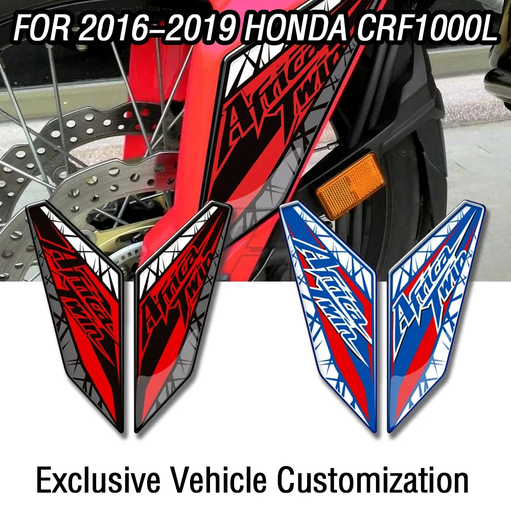 

Suitable for 2016-2019 Honda CRF1000L Africa Twin 3D Motorcycle Mudguard Protection Sticker