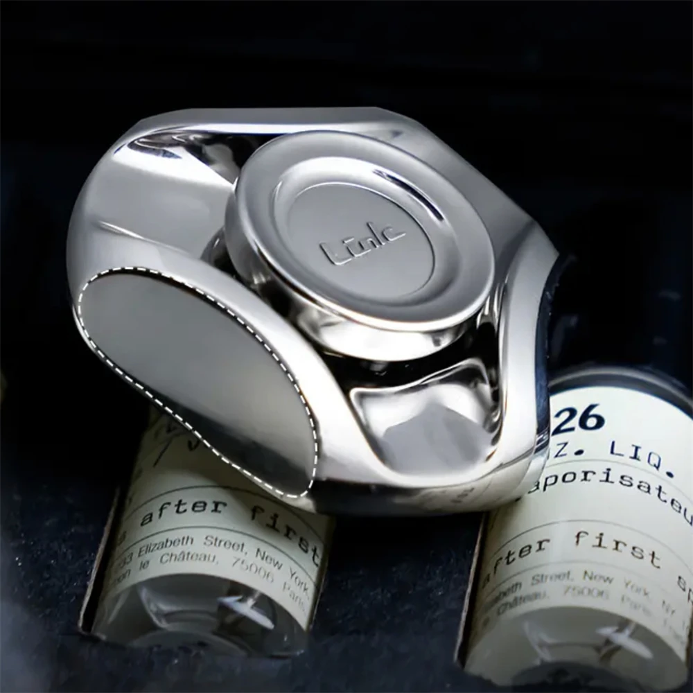 ลูกข่างสแตนเลส LINK ของเล่น EDC คลายเครียด ของเล่นสไลด์มือ บรรเทาความวิตกกังวล ของเล่นเสริมพัฒนาการทางประสาทสัมผัส