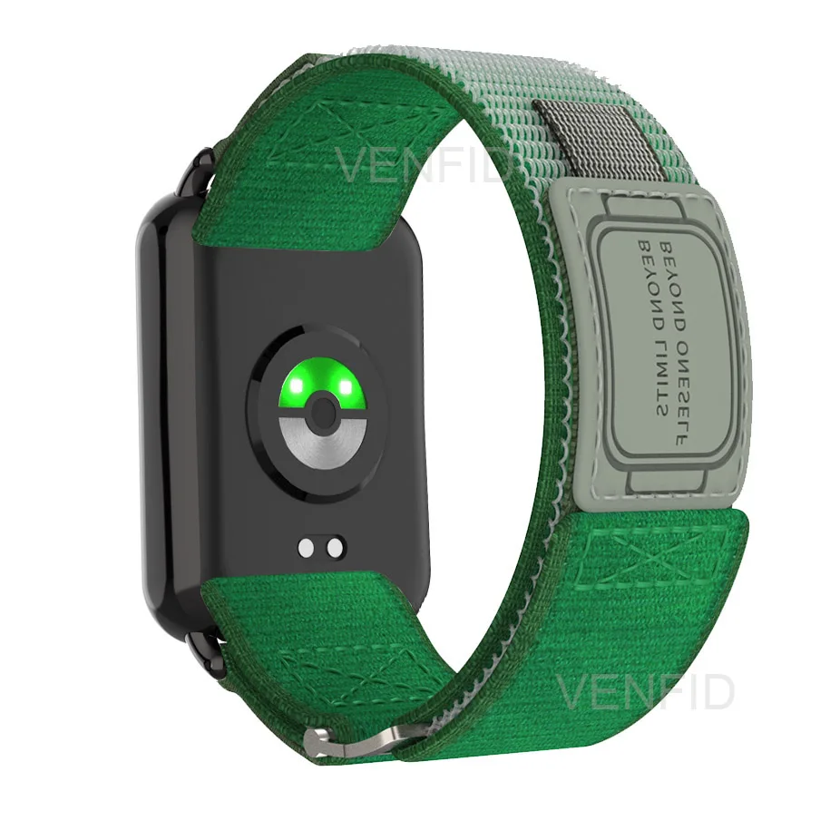 Neues Nylon armband für Xiaomi Mi Band 8 Pro Magic Buckle Uhren armband Schleife für Redmi Uhr 4 Verschluss