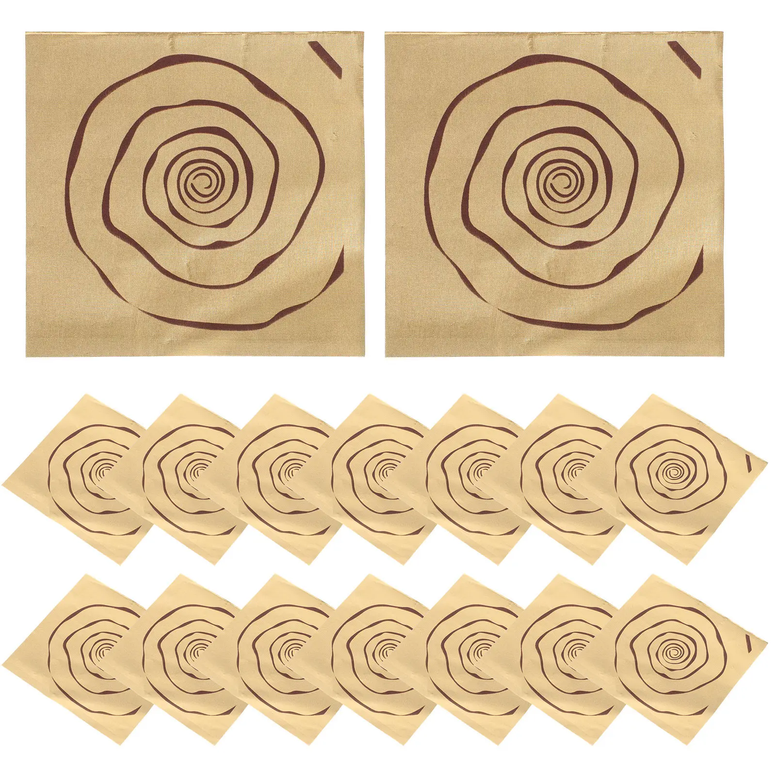 100Pcs Aluminum Foil Candy Wrapping Paper Premium Flexible Sealing Foil Sheets for Chocolate Caramels Tea Coffee Cereals