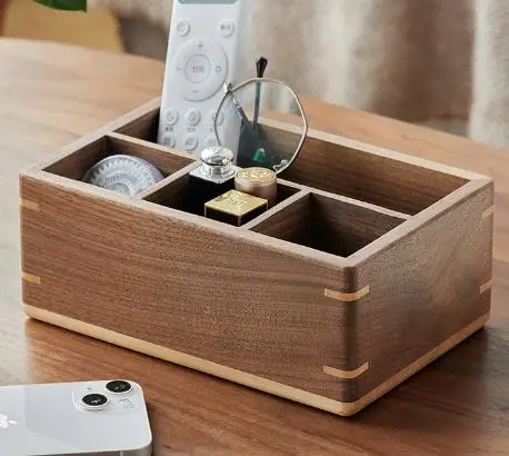 Wooden Desk Pen Holder Organizer Stationery Stand for Office School Pencil Storage Supplies Home Use view 6