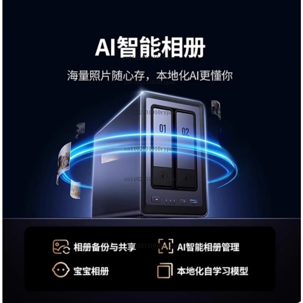 DXP2800 2-Bay Network Attached Storage  Server Private Cloud Storage for Home & Office