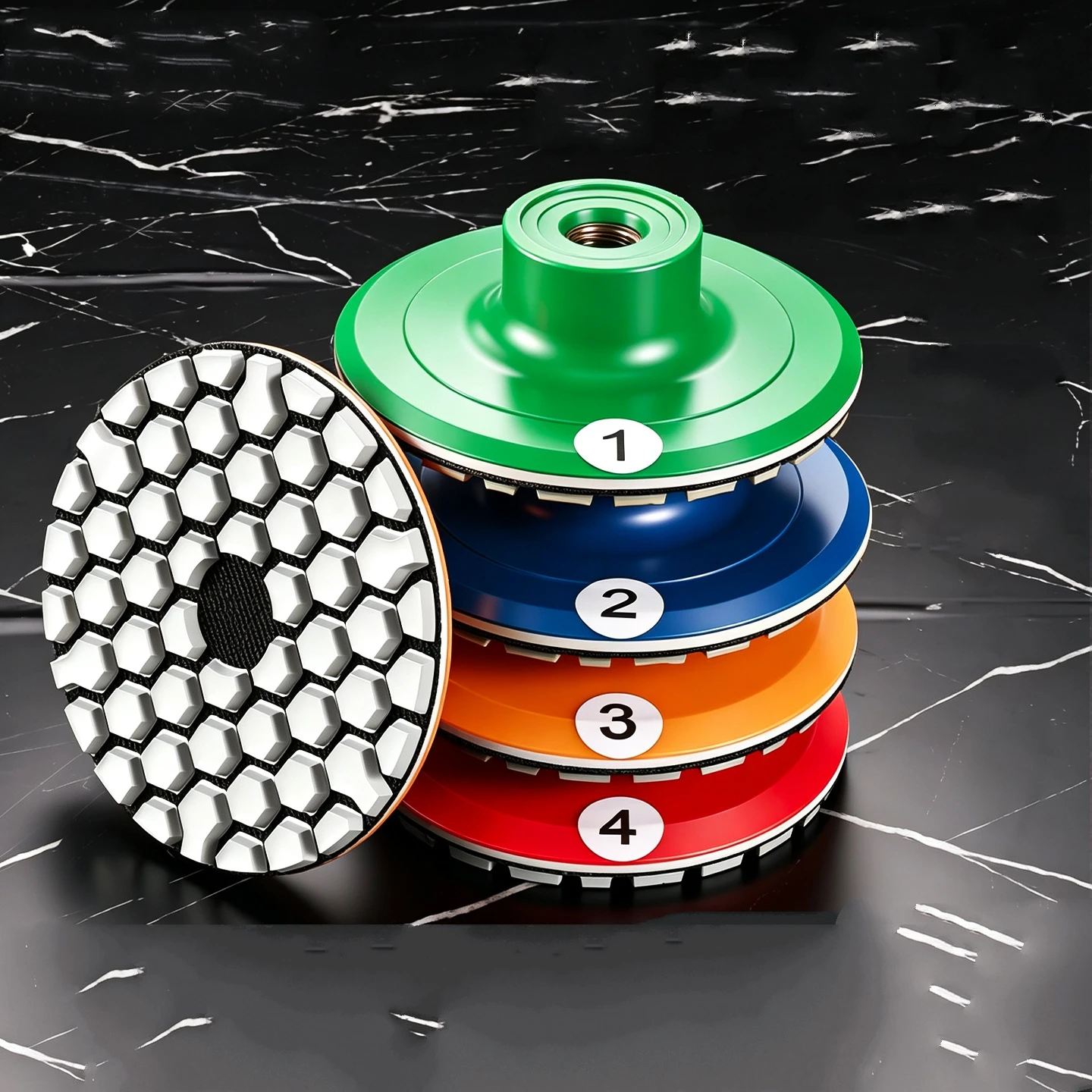 Ceramic Tile Edge Grinding Disc Angle Grinder Dry Polishing Marble Porcelain Granite Chamfer Grinding Edge