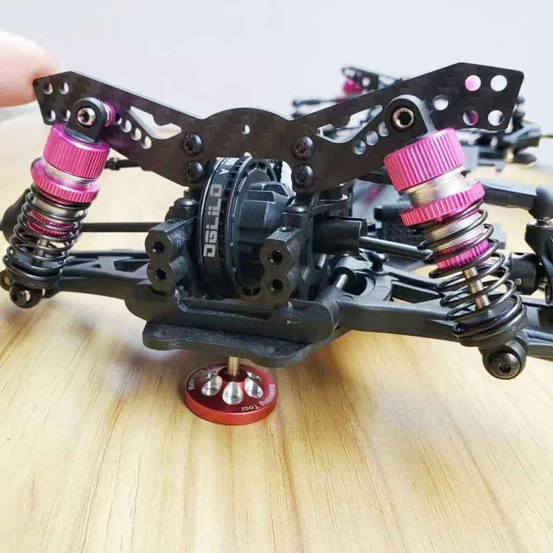 2pcs RC Car Weight Balancing Tool - Metal Stabilizer for Drift Drag Racing, Adjustable Body Upgrade Parts Accessories