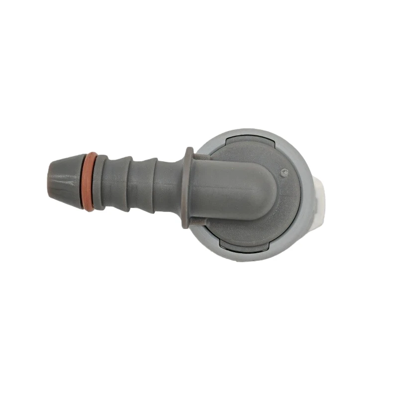 Fuel line quick connector 9.49mm ID6 SAE 3/8 Fuel pipe joint plastic fittings of double clip V for fiat 2pcs a lot