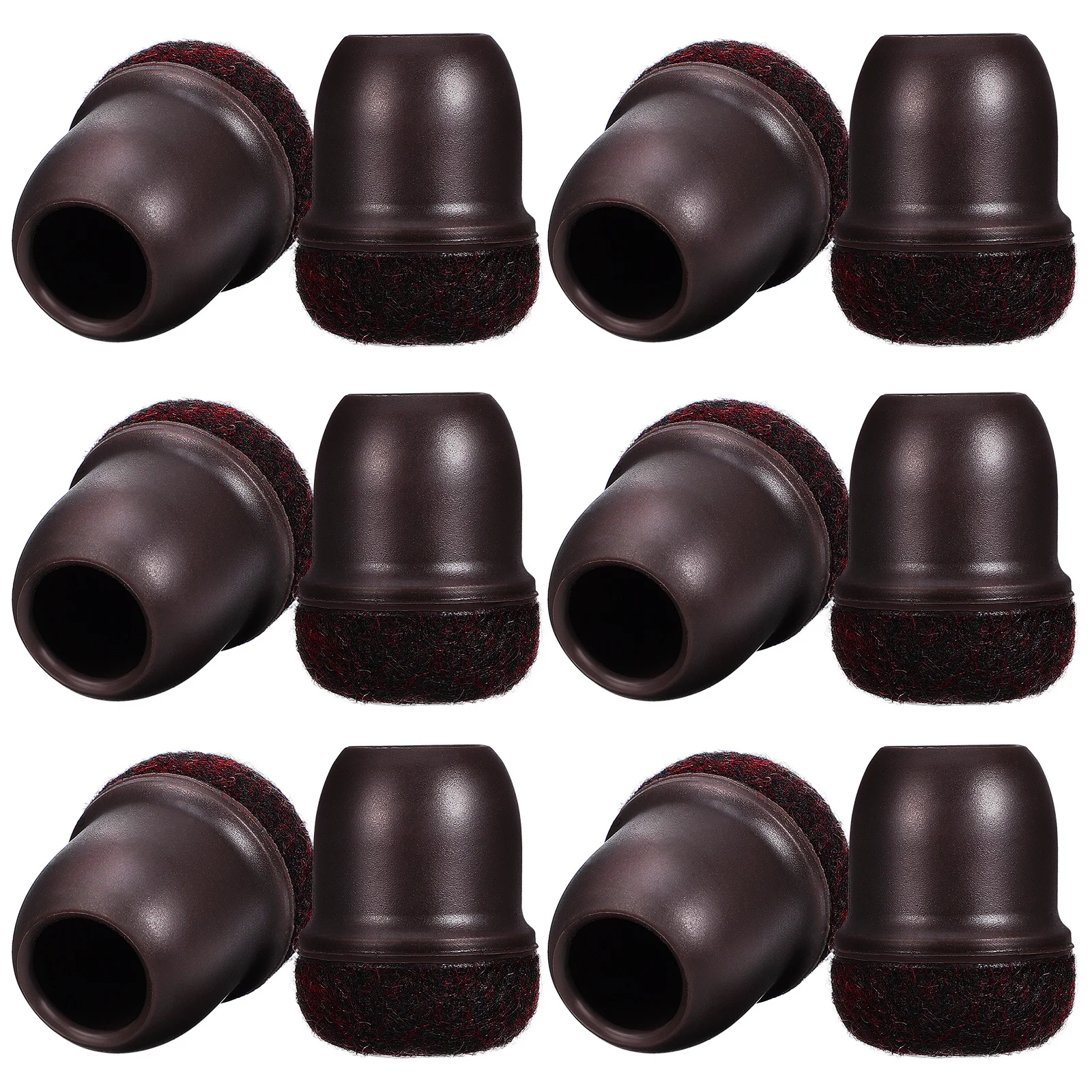 

16Pcs Chair Leg Floor Protectors Rubber Caps Round Chair Feet Pads Slip Resistant Furniture Leg Gliders for Home Office