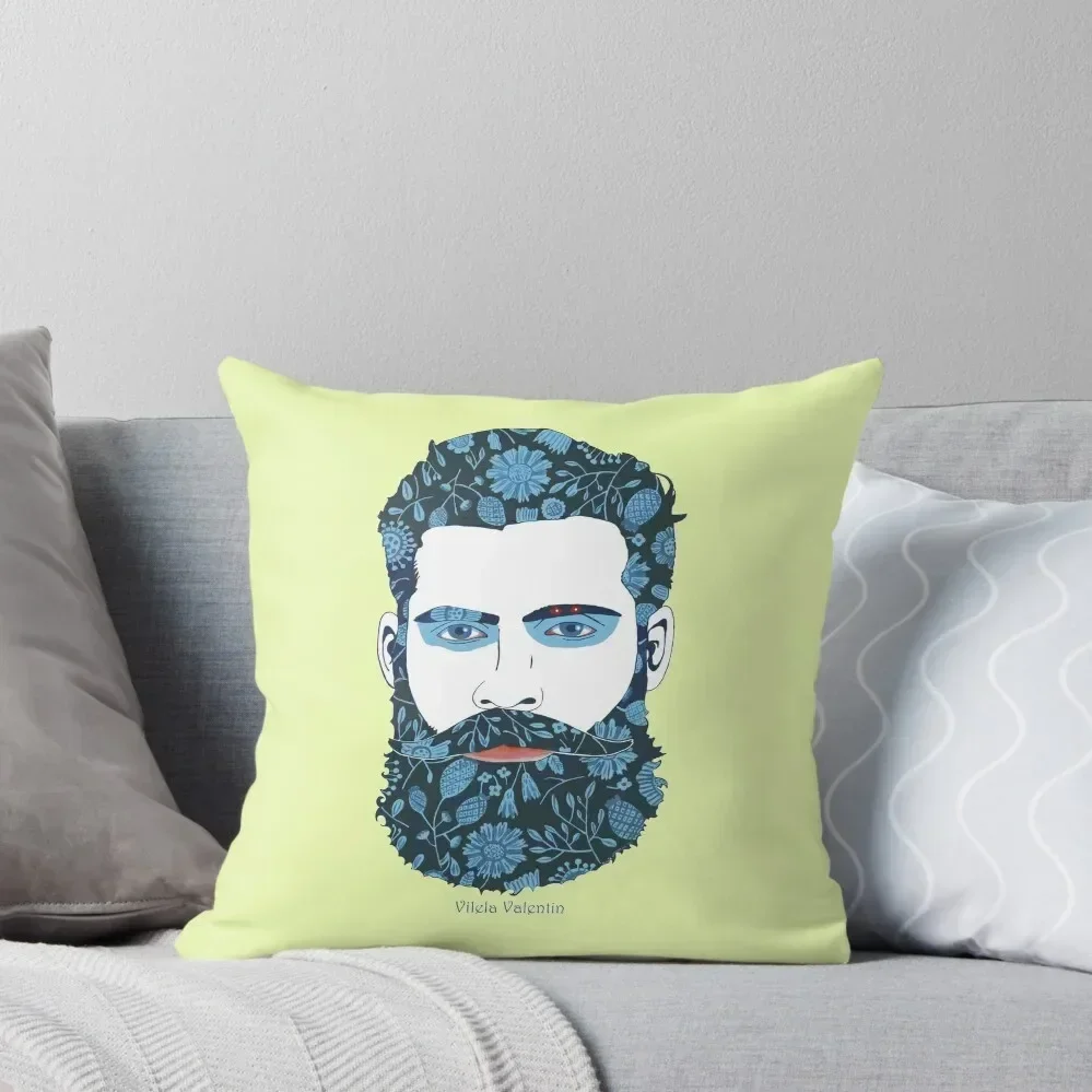 Beard Power Throw Pillow Ornamental Pillow Couch Pillows pillow