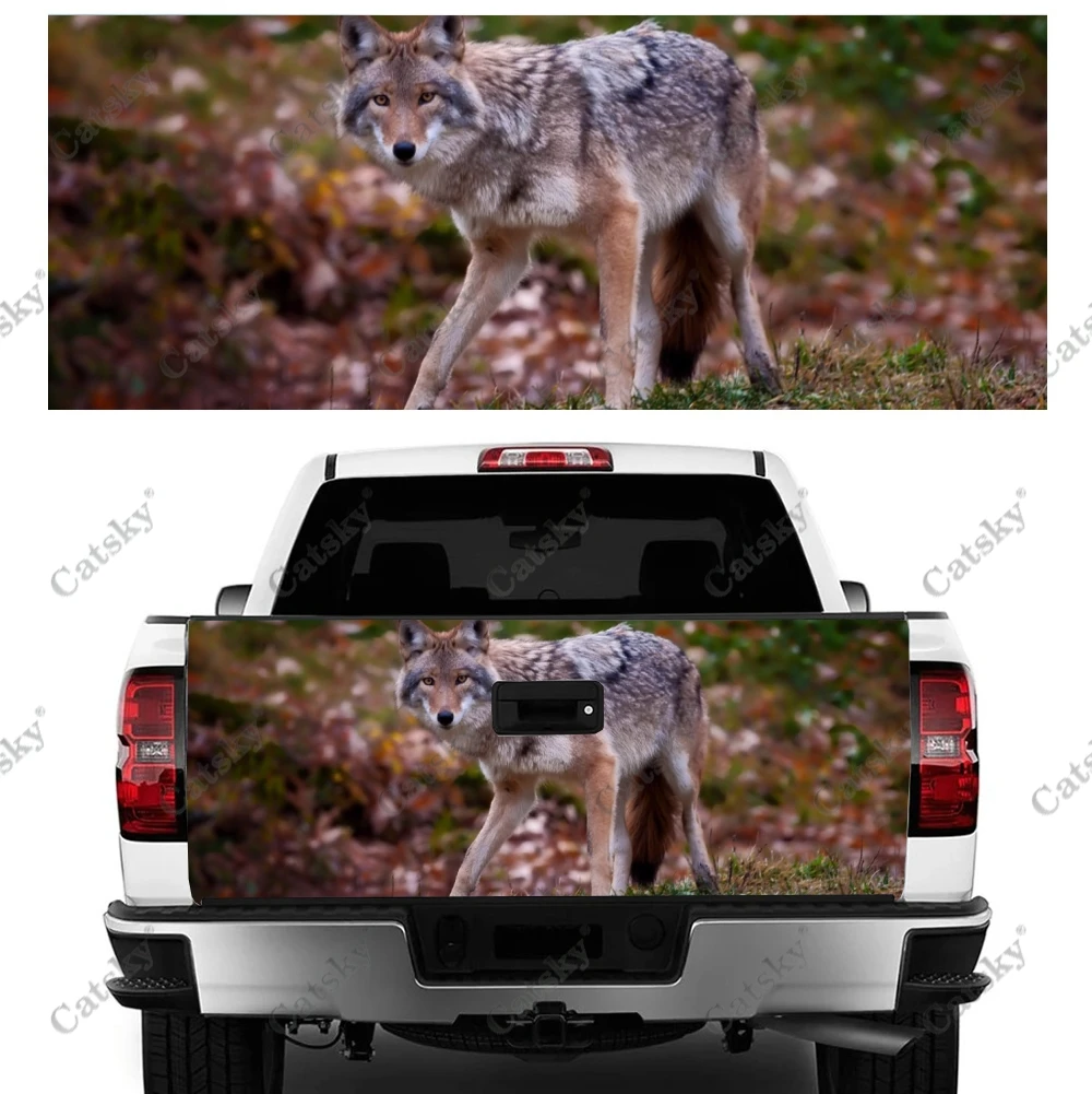 

Coyotes wolf animal Car stickers rear PVC suitable for SCV off-road truck painting pain car stickers