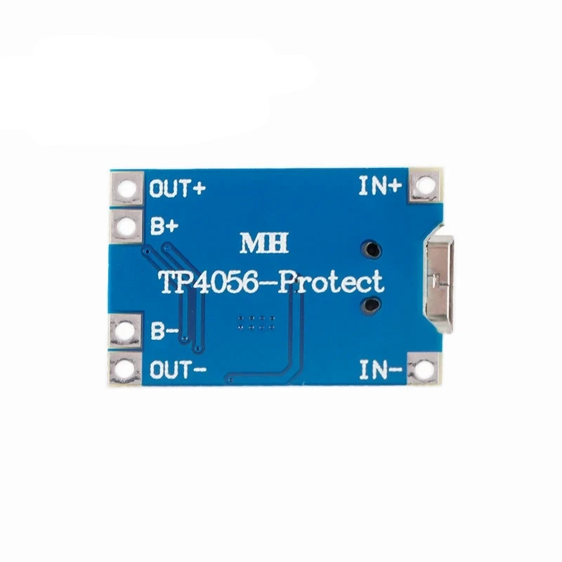 5pcs Type-C USB 5V 1A 18650 TP4056 Lithium Battery Charger Module Charging Board Type C With Protection Dual Functions Li-ion