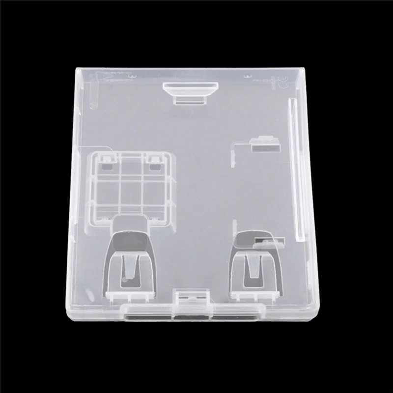

-A03R 5PCS Game Card Cases Plastic Shell Protective Box Clear Plastic Games Cartridge Box Clear White Case For NDS NDSL Ndsi 3DS