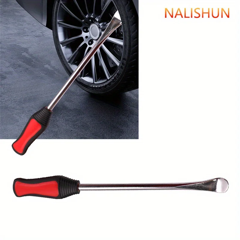 Special steel multifunctional motorcycle tire lever lifting rod, tire scraping rod, special tools