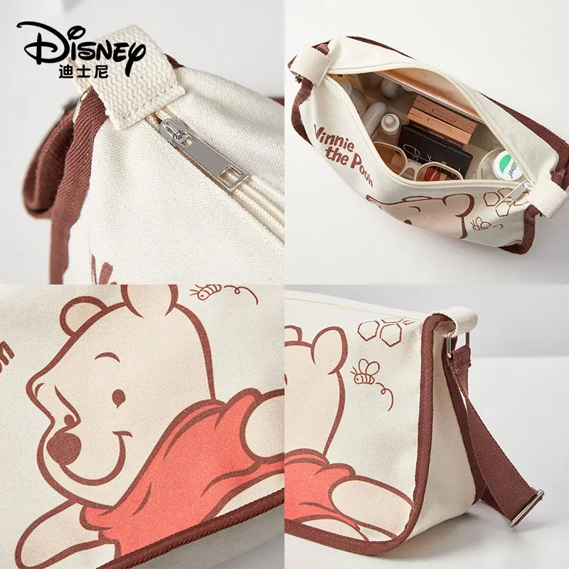 Disney stitch dos desenhos animados saco de lona lilo & stitch casual all-match bonito dos desenhos animados bolsa moeda acessórios roupas saco feminino