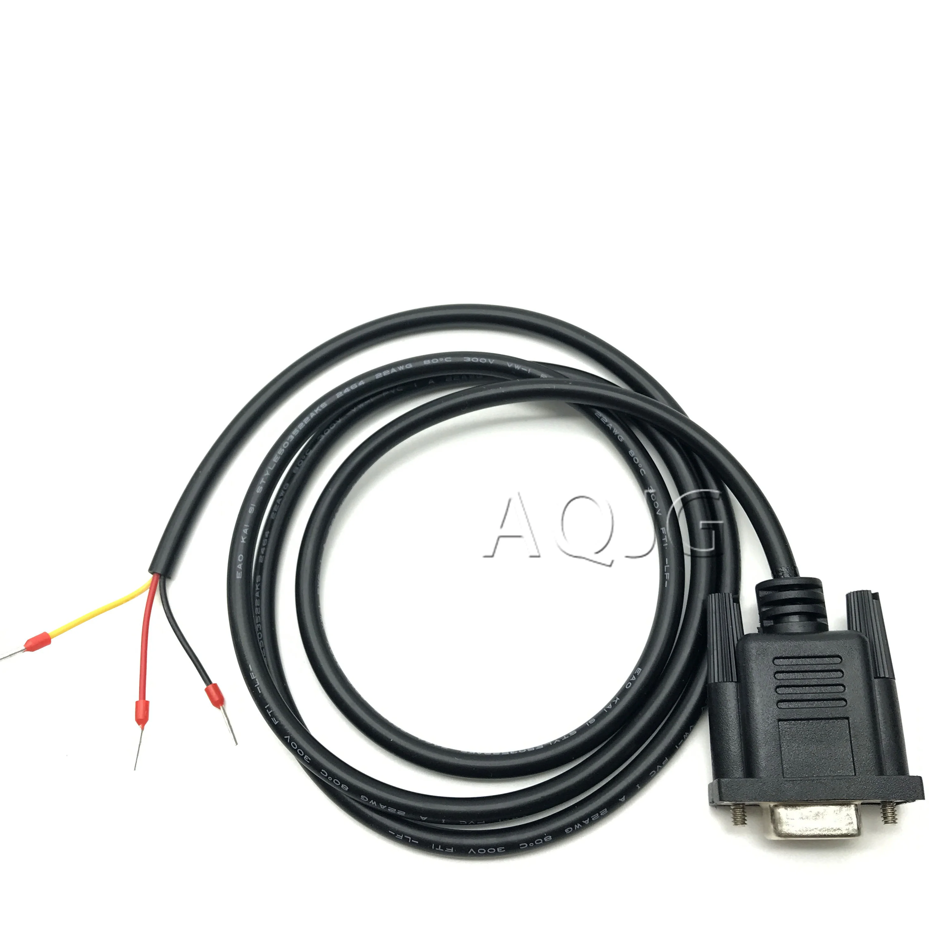 1PCS DB9 to 3pin （2 3 5 ）Cable 3pin RS232  RS485 Converter 30cm 60cm 1m customize DB9 Female Plug Wire 22AWG 9Pin