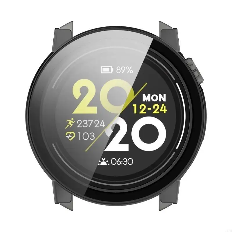 PC -Fallabdeckung mit temperiertem Glasschildschirmschutz für COROS PACE 3 SmartWatch