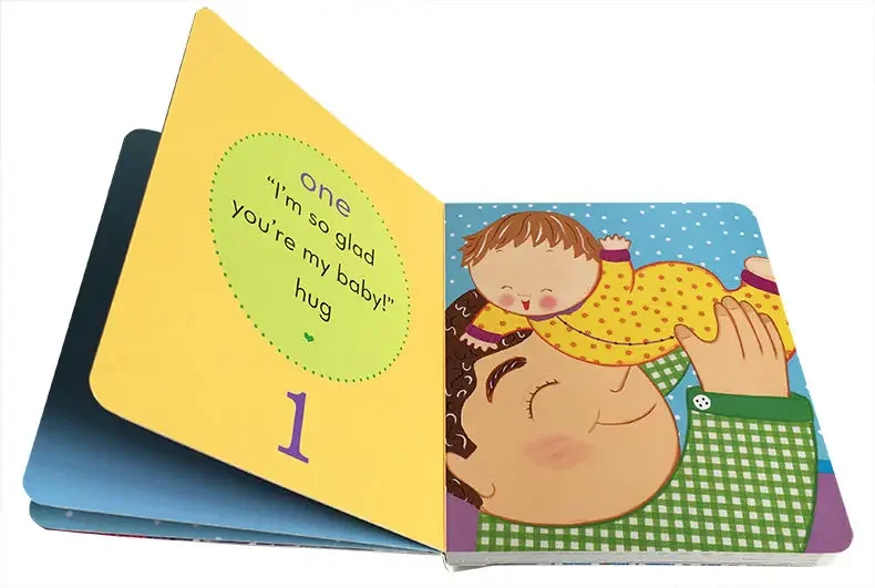 Daddy hugs Karen Katz, Baby Children's books aged 1 2 3, English picture book,9781416941200