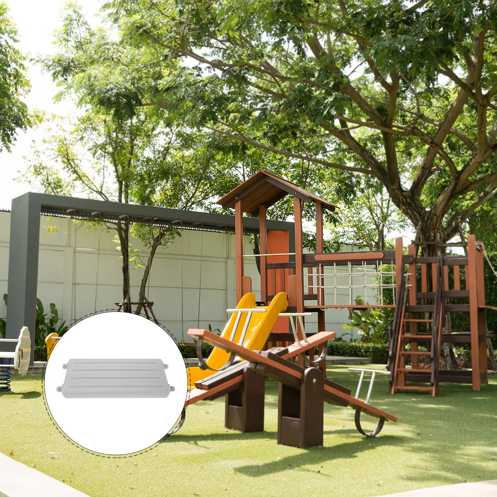 

Plastic Slide Step Replacement Plate Heavy Duty Support Versatile Usage Bright Playset Outdoor Playground Equipment
