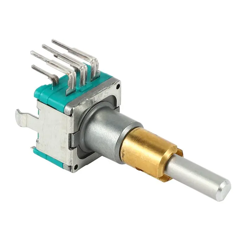 A69E10X EC11EBB24C03 Dual Axis Encoder With Switch 30 Positioning Number 15 Pulse Point Handle 25Mm