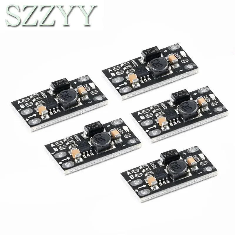 Mini módulo de placa convertidora de refuerzo de DC-DC, regulador de voltaje de 3,7 V a 12V, módulo de placa PCB, refuerzo de batería de litio