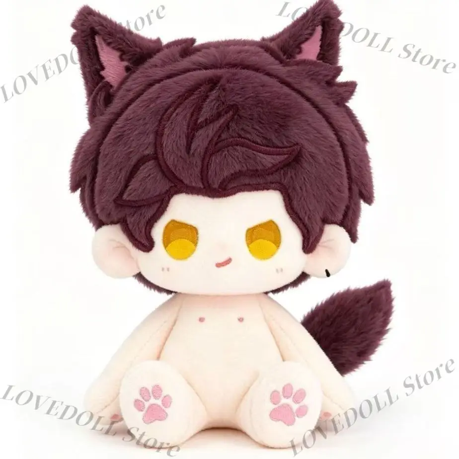 Love and Deepspace Role Valko Cute Game Plushies Doll Cartoon Figures 40CM Sitting Posture Plush Dress Up  Model Toys