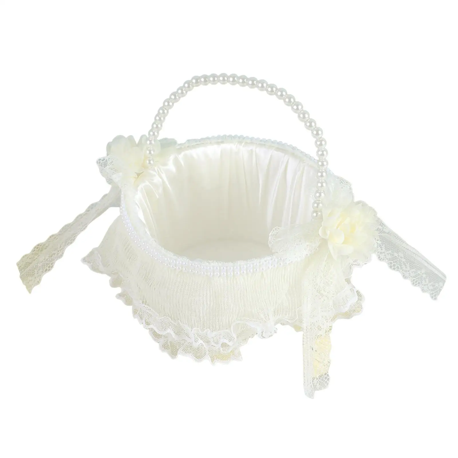 Wedding Flower Basket Candy Storage Holder Western Wedding Decorative Small Flowers Baskets for Anniversary Rustic Weddings