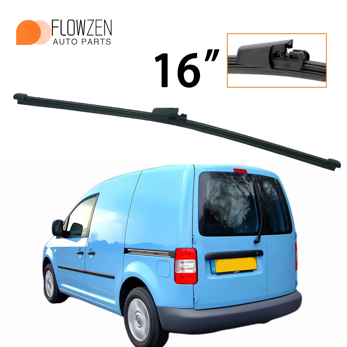 1PC 16" Rear Windsh…