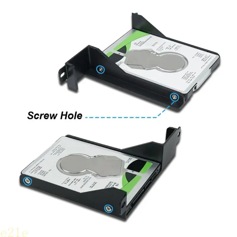 

E21E Upgraded 2.5inch Hard Drive HDD SSD Bracket with Screws Mount For SCPH-30000 SCPH-50000 Game Consoles Accessories