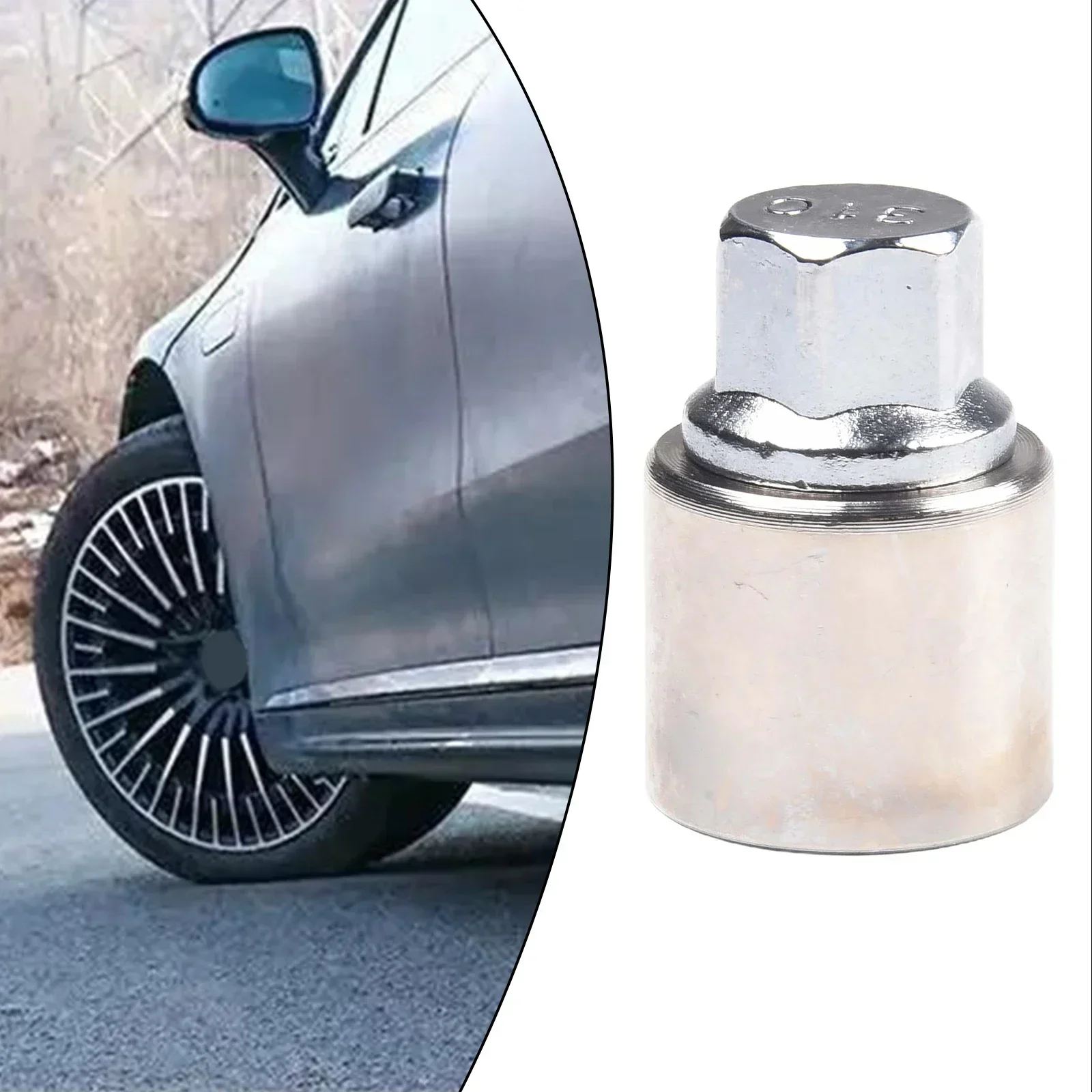 Car Tire Wheel Lock Anti-Theft Screw Lug Nut Bolt Removal Key Socket For Mercedes 310 Tire Removal Sleeves Car Accessories