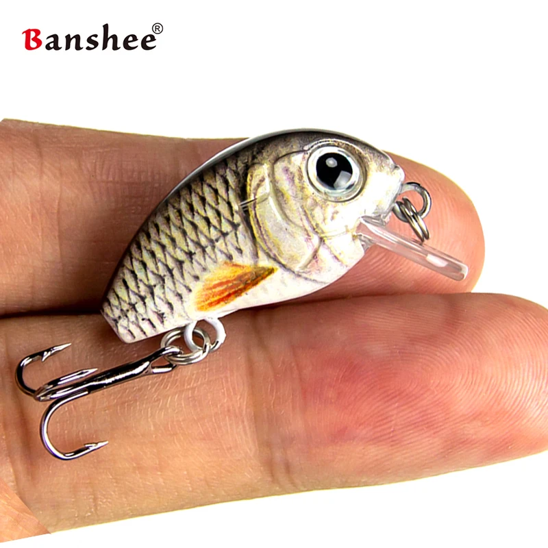 

28mm 2g Mini Crankbaits 1Pcs Fishing sinking Wobbler For Pike Bass Carp Trout Trolling Rattling Baits Perch Lure Artificial Hard