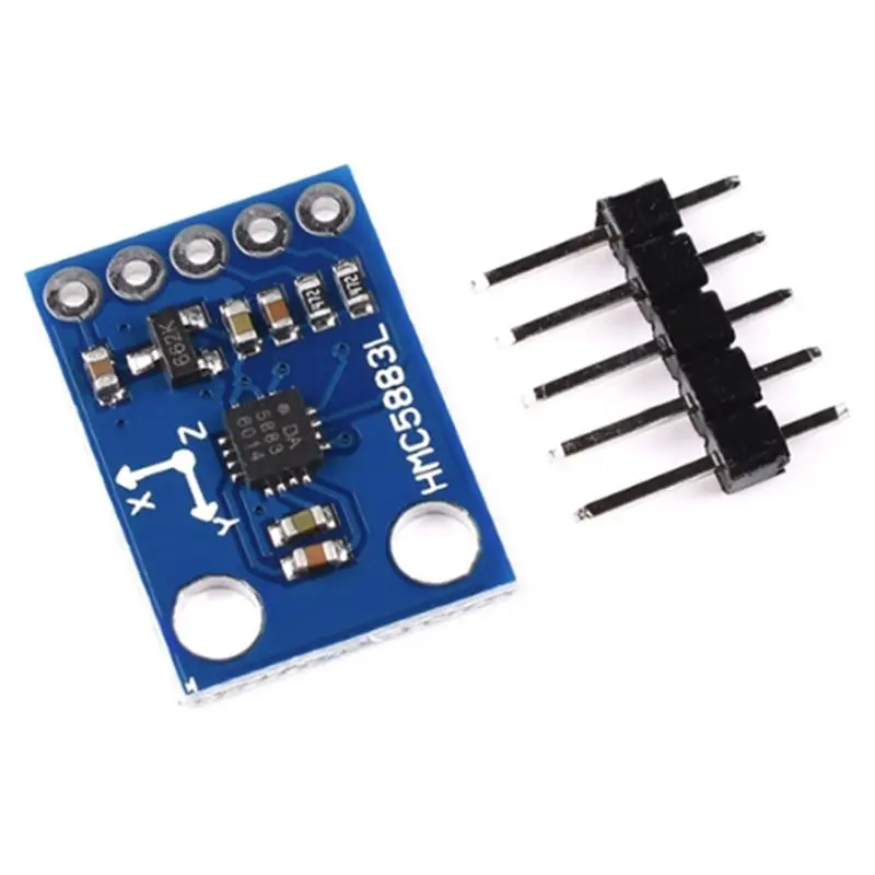 

ABZW HMC5883L GY-273 Triple Axis Compass Magnetometer Sensor Module 3V-5V Three Axis Magnetic Field For Arduino Compatible