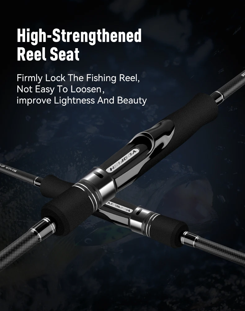 YOOFISH EGITAKO Tintenfisch Jigging Angelrute 511 ml 652 ml 2 Abschnitt Solid Carbon Rod Tip Tintenfisch Spinnrute Octopus Boot Angelruten – Detail 5