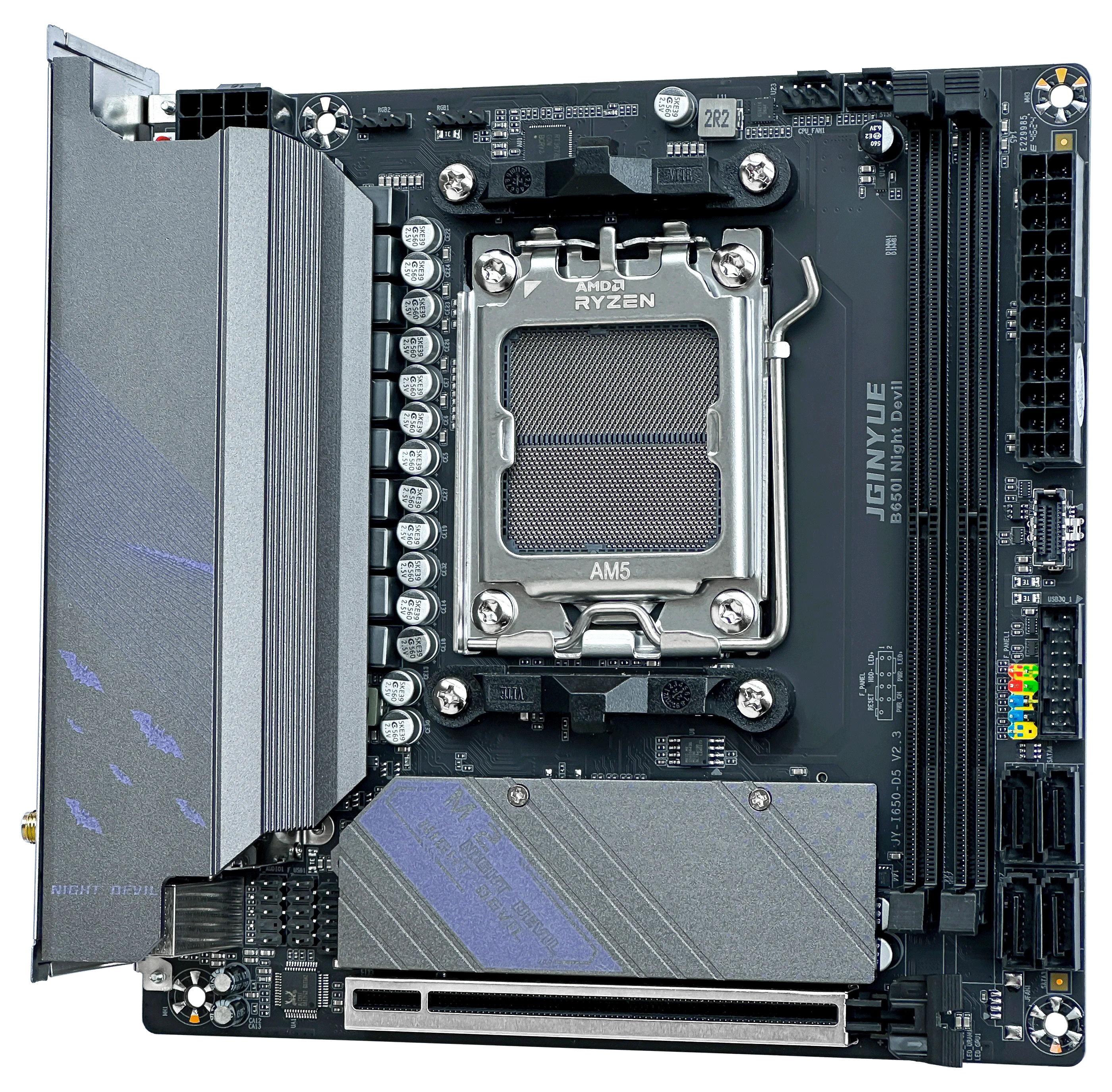 JGINYUE B650I 나이트 데빌 WiFi AM5  - B650 Itx Motherboard Wifi 리뷰 및 가격