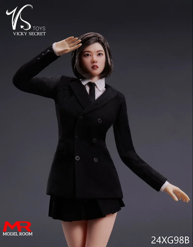 VSTOYS 24XG98 1/6 Vrouwelijke Pak Korte Rok Meisje Groep Kostuum Kleding Model Fit 12 ''TBL JIAOU Action Figure Body poppen