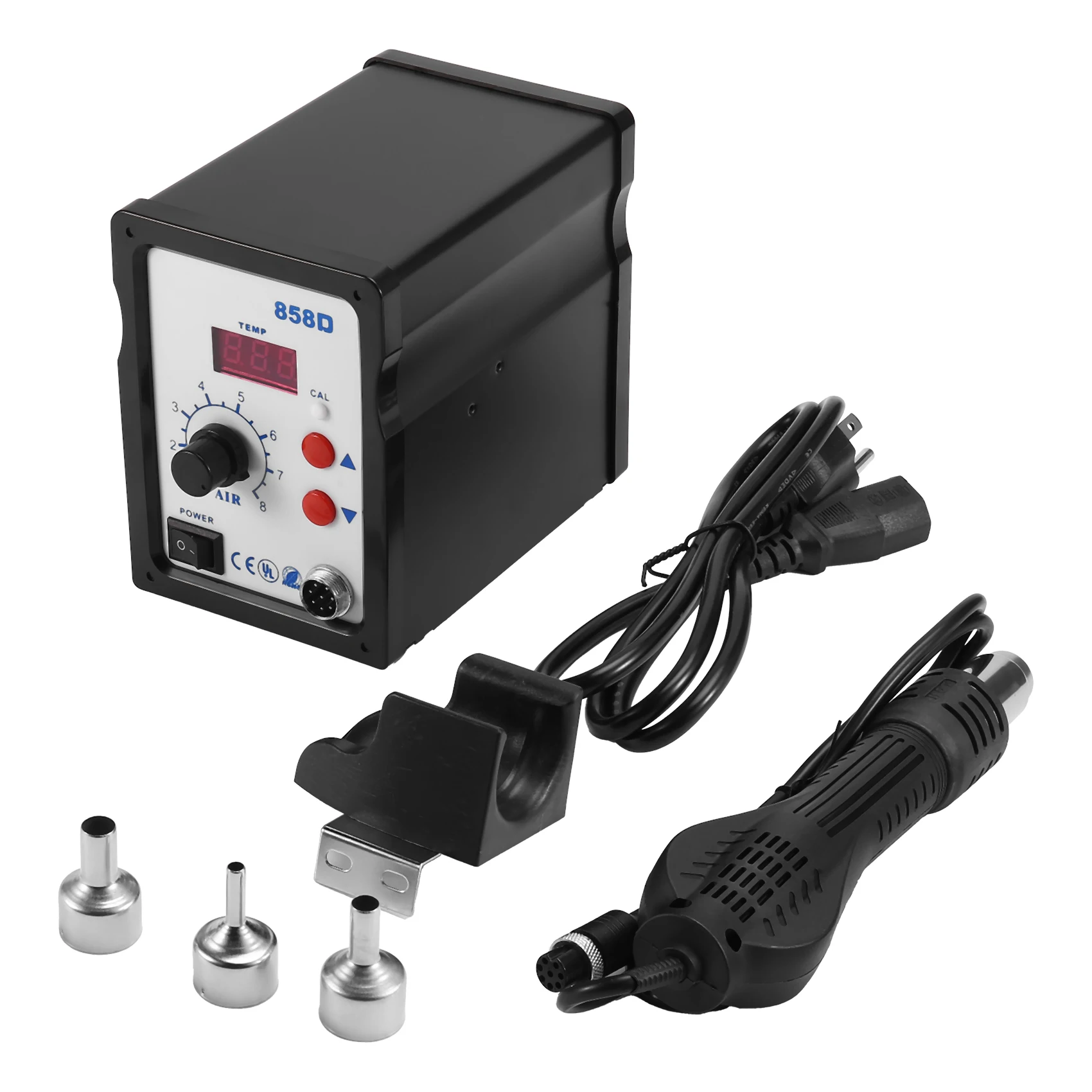 

A20F-Hot Air Tool 858D BGA Rework Solder Station Blower Hair Dryer Hairdryer Soldering Heat Tool For Welding Repair