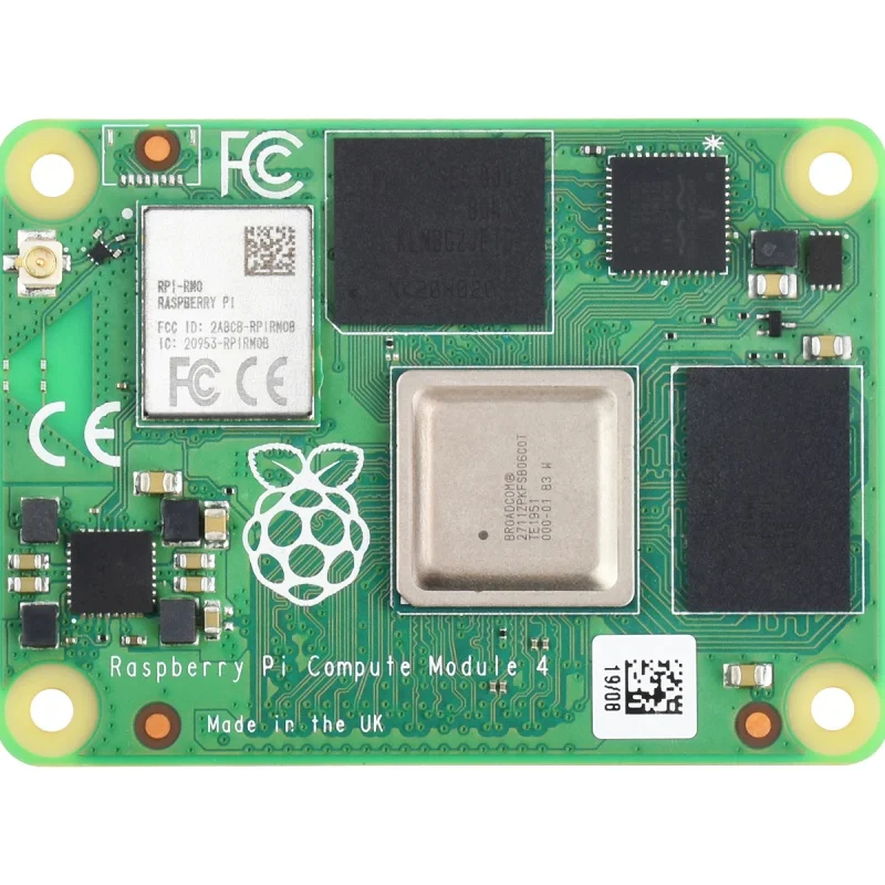 Raspberry Pi Compute Module 4 (CM4) Core Board with Expandable WiFi/Bluetooth and Custom eMMC