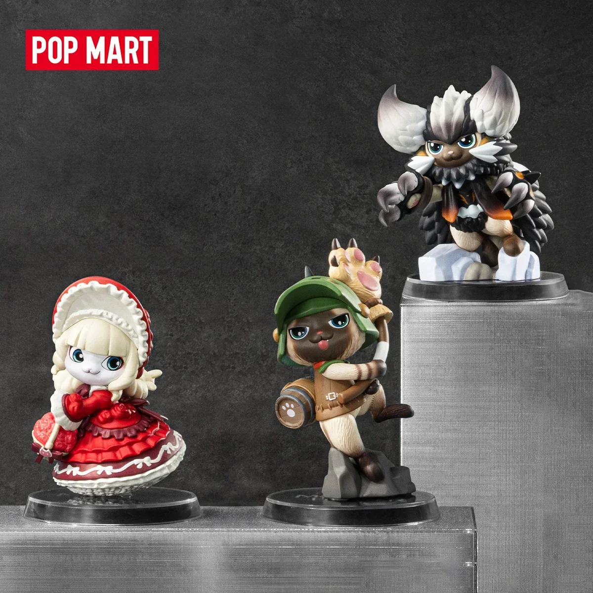 POP MART Monster Hunter Palico Series Mystery Box Genuine Blind