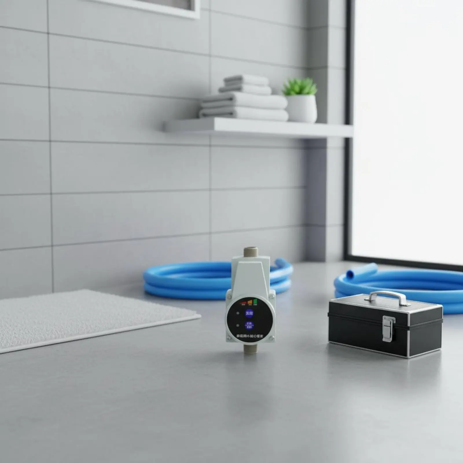 

Насос для повышения давления воды с регулируемой частотой вращения, насос для душа, сантехническое оборудование, бесщеточный двигатель, низкий уровень шума