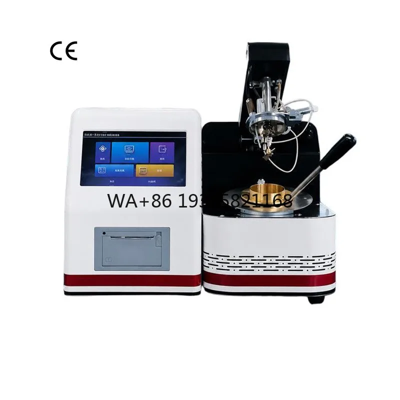 ASTM D92  Closed-Cup Flash Point Tester Oils Automatic Flash Point Testing Machine  Fuel Flash Point Detector