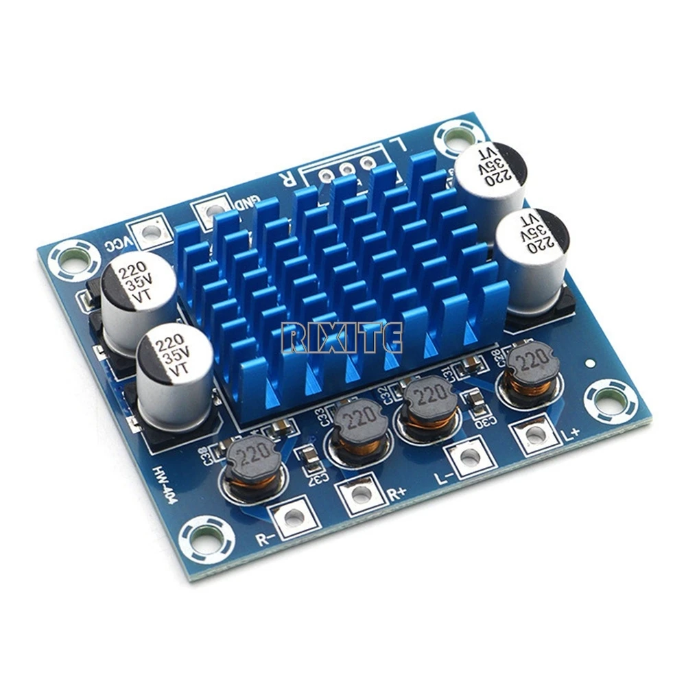 XH-A232 30W + 30W 듀얼 채널 디지털 스테레오 오디오 전력 증폭기 보드 12V... - 2