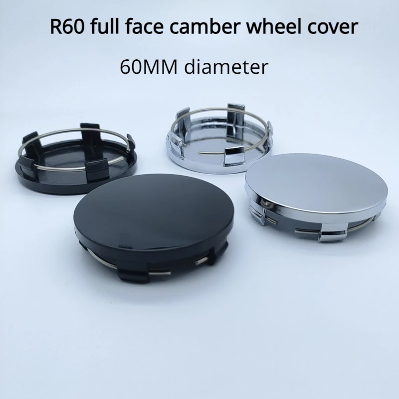 60mm Universal Car Wheel Center Hub Caps No Logo Car Wheel Dust-proof Covers Car Styling Wheel Decorations Center Caps