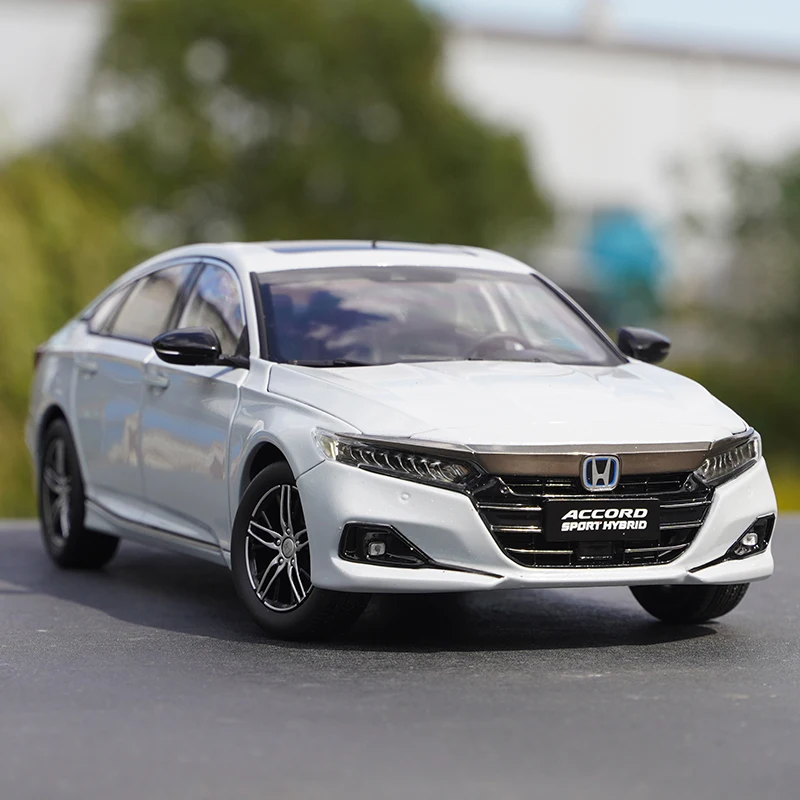 

1:18 2022 Accord 10th Generation Hybrid Alloy Car Model