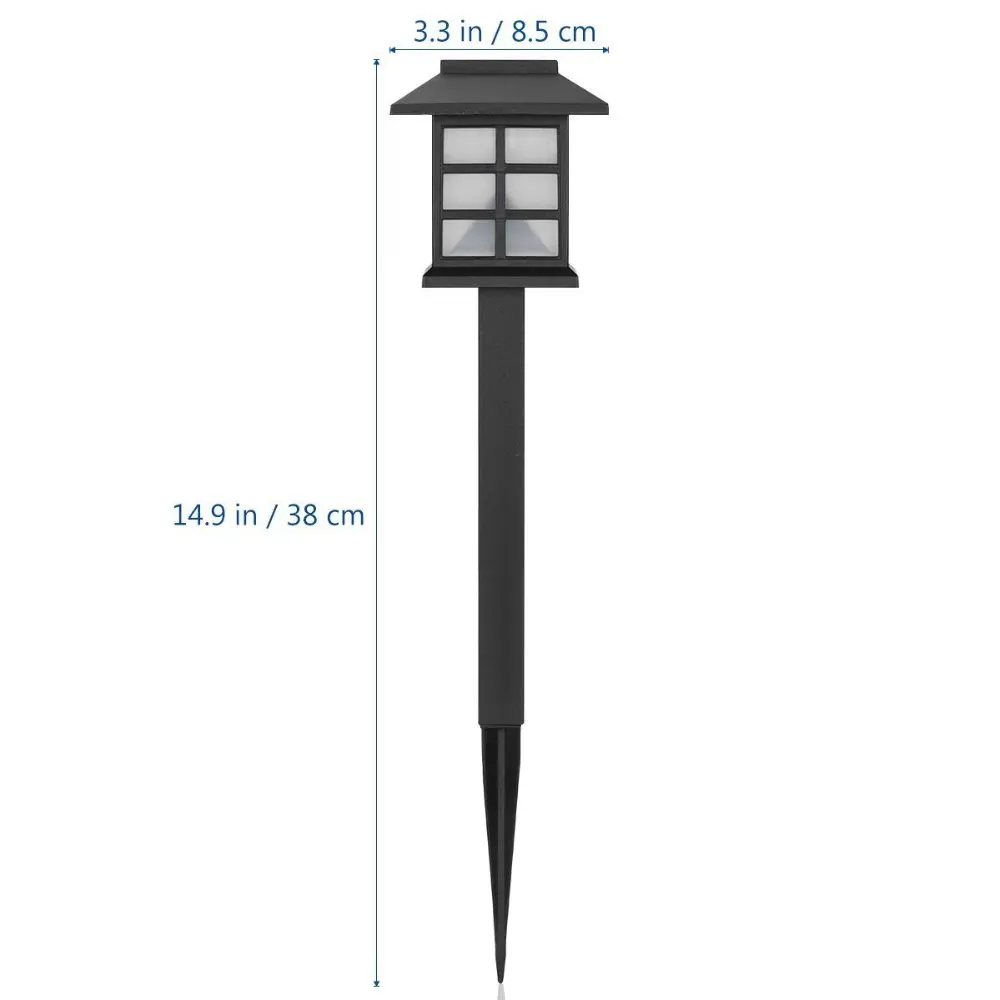 8pcs/lot led Outdoor Solar Pathway lamp Waterproof Solar Lights for Garden/Landscape/Path/Yard/Patio/Driveway/Walkway