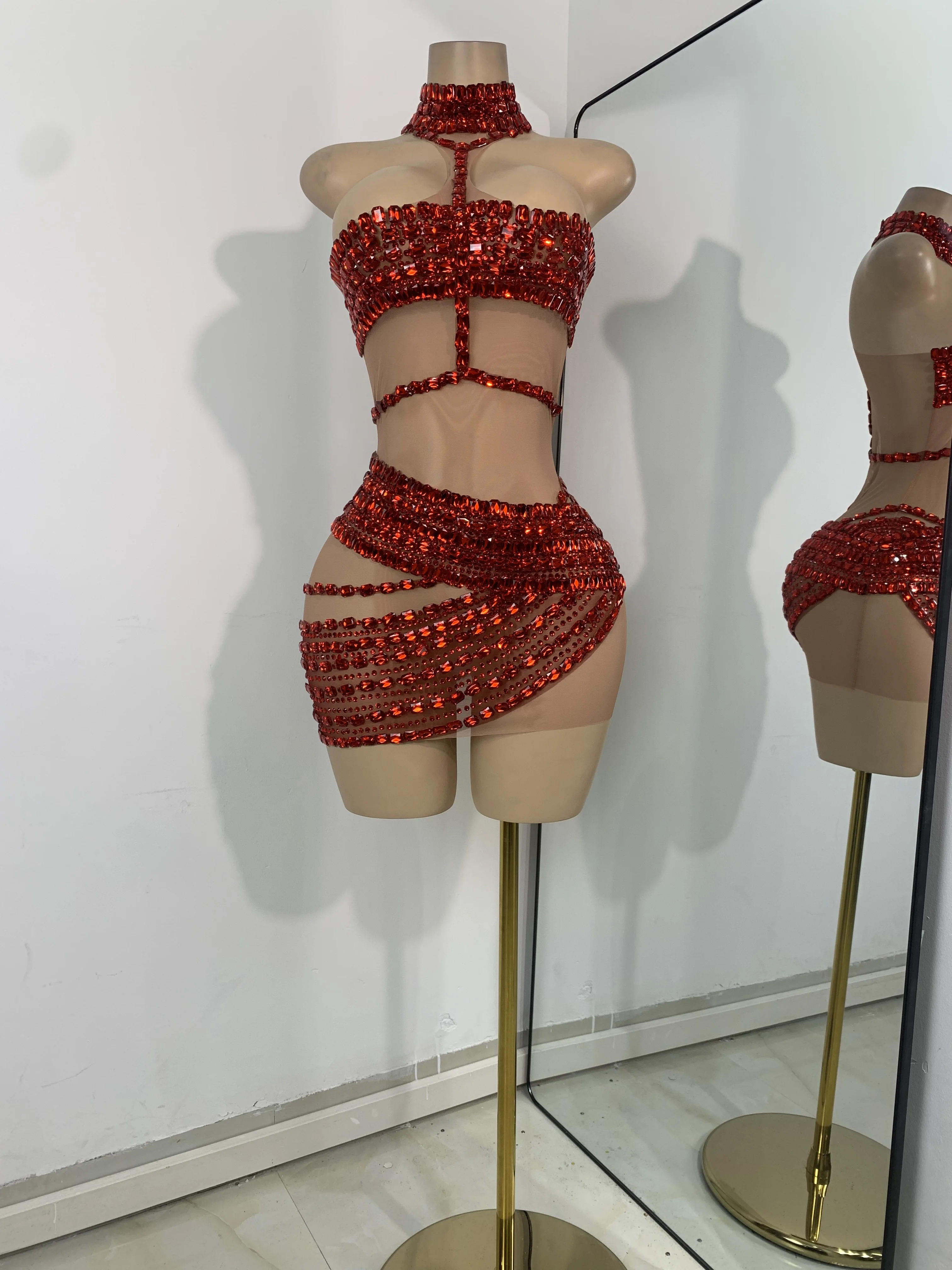 corset dress sequin Gia Corset Sequin Mini Dress in Rose