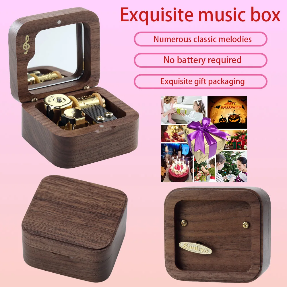 

SOFTALK Romeo and Juliet Exquisite packaging Music Box Birthday, Christmas, Valentine's Day Gift Sending girlfriends, family