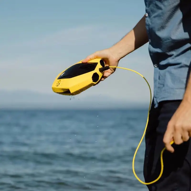 

Mini Underwater Drone Diving Drone with 1080P Camera/APP Control/15m Waterproof 60min Runtime/±45° Tilt-Lock Real Time Viewing