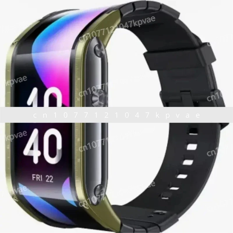 4G Internet Mobile Phone Heart Rate Detection GPS Positioning Bluetooth Watch Nubia Alpha Smart Watch Flexible Display