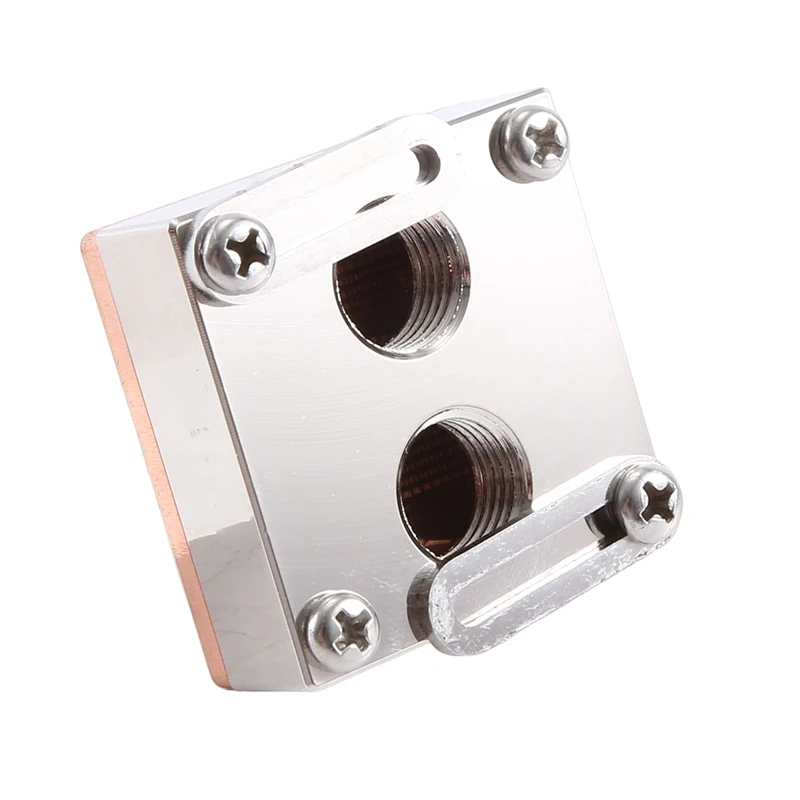 Metal Front Hole CPU Water Cooling Block Cooler South Bridge Northbridge Block For Computer CPU Block Easy Install Easy To Use