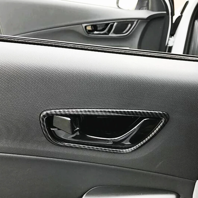 For Hyundai Kona 2018 2019 2020 Accessories LHD Window Switch Control Protection Panel AC Outlet Vent Frame Cover Trim